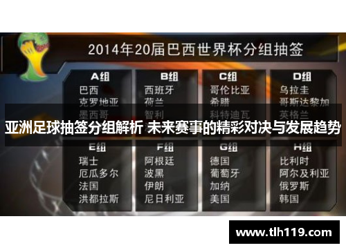 亚洲足球抽签分组解析 未来赛事的精彩对决与发展趋势